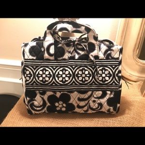 Vera Bradley “Night and Day” hanging toiletry bag